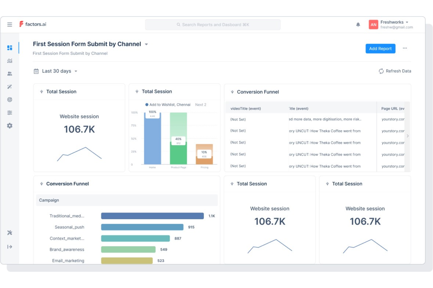 Factors screenshot - 10 meilleures alternatives à Demandbase passées en revue en 2026