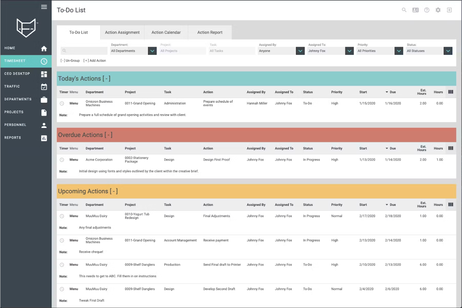 FunctionFox screenshot - 33 meilleures alternatives à ClickUp passées en revue en 2026