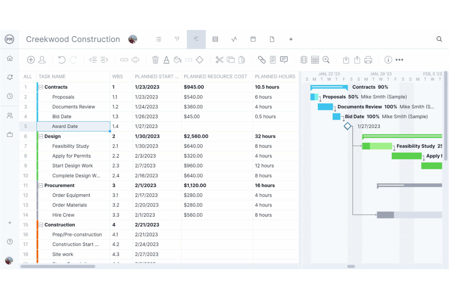 ProjectManager screenshot - 33 Beste ClickUp-Alternativen im Test 2026