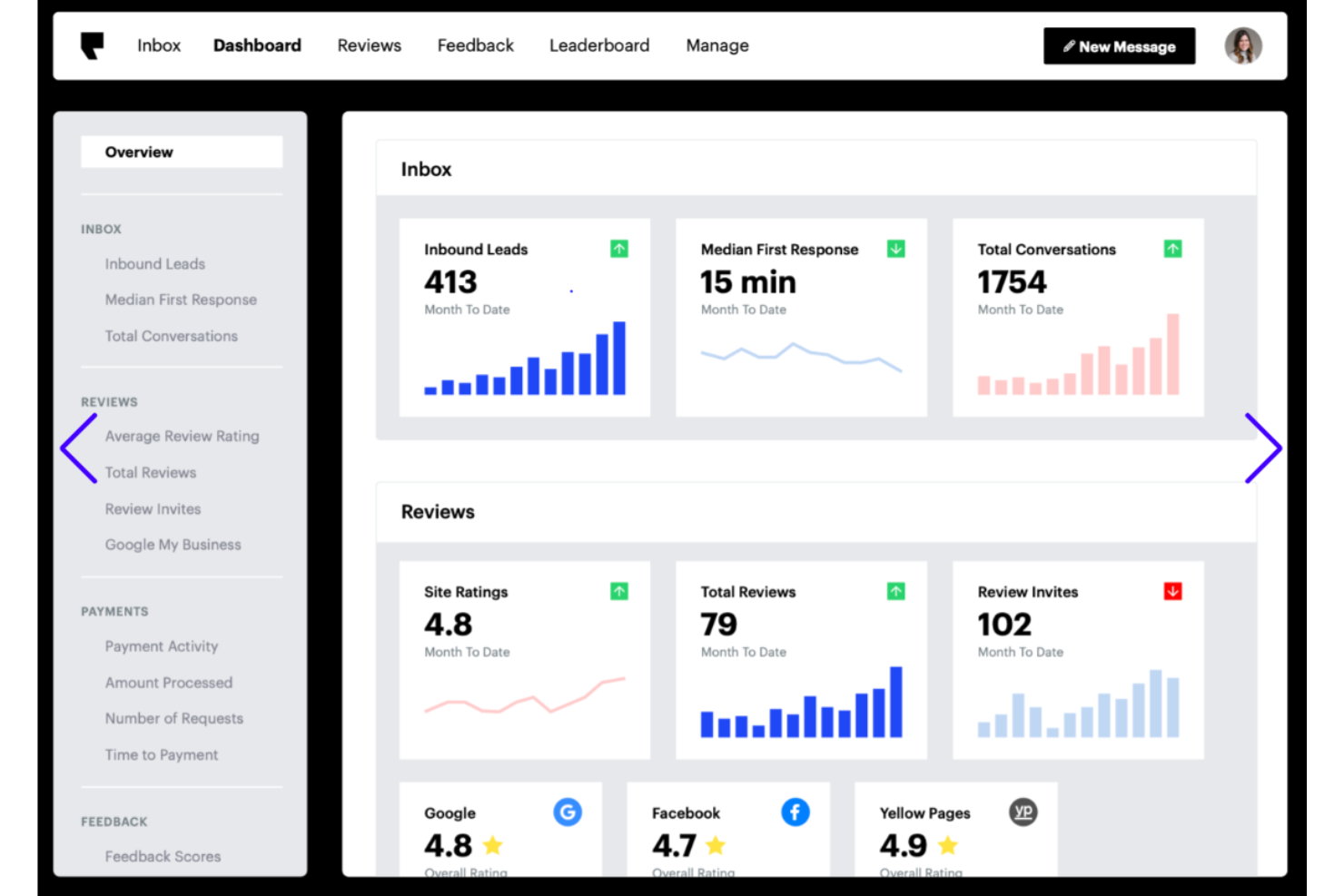 Podium screenshot - 21 Beste Bewertungsmanagement-Software im Test 2026