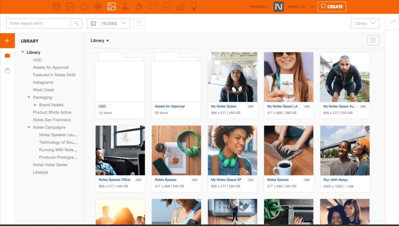 Percolate screenshot - 10 Beste Content-Marketing-Software im Test für 2026