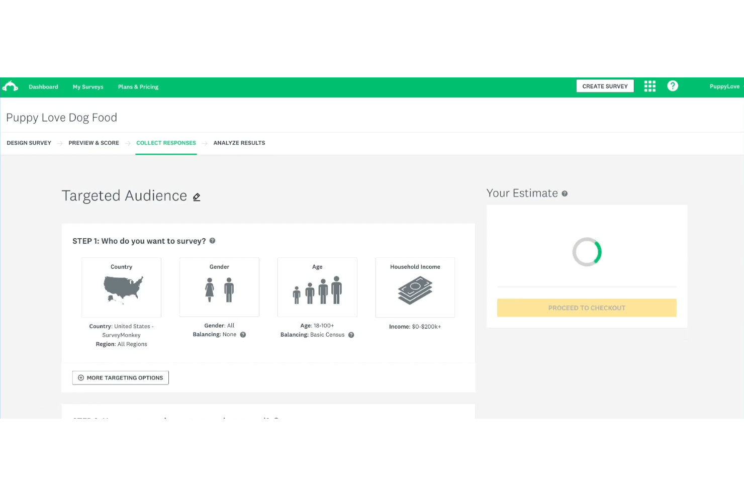 SurveyMonkey screenshot - 20 beste Marktforschungssoftware im Test 2026