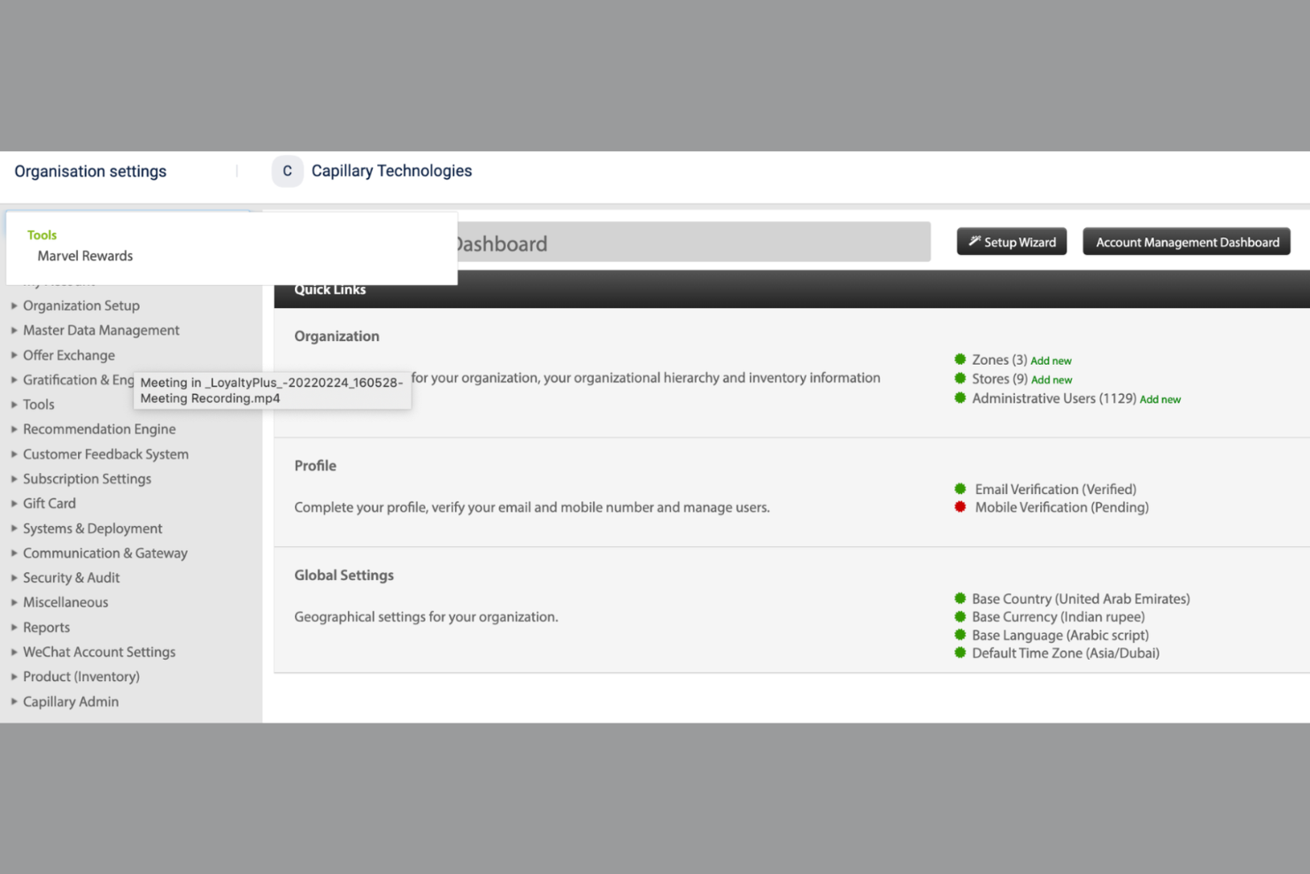 Capillary Technologies screenshot - 7 mejores software de gestión de fidelización en 2026