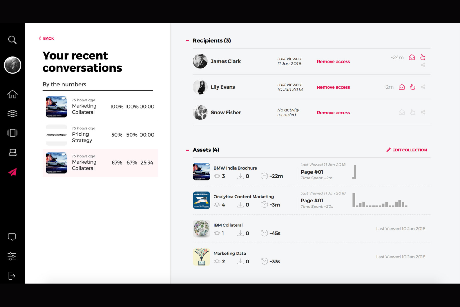 Paperflite screenshot - 10 mejores sistemas de gestión de contenidos móviles en 2026