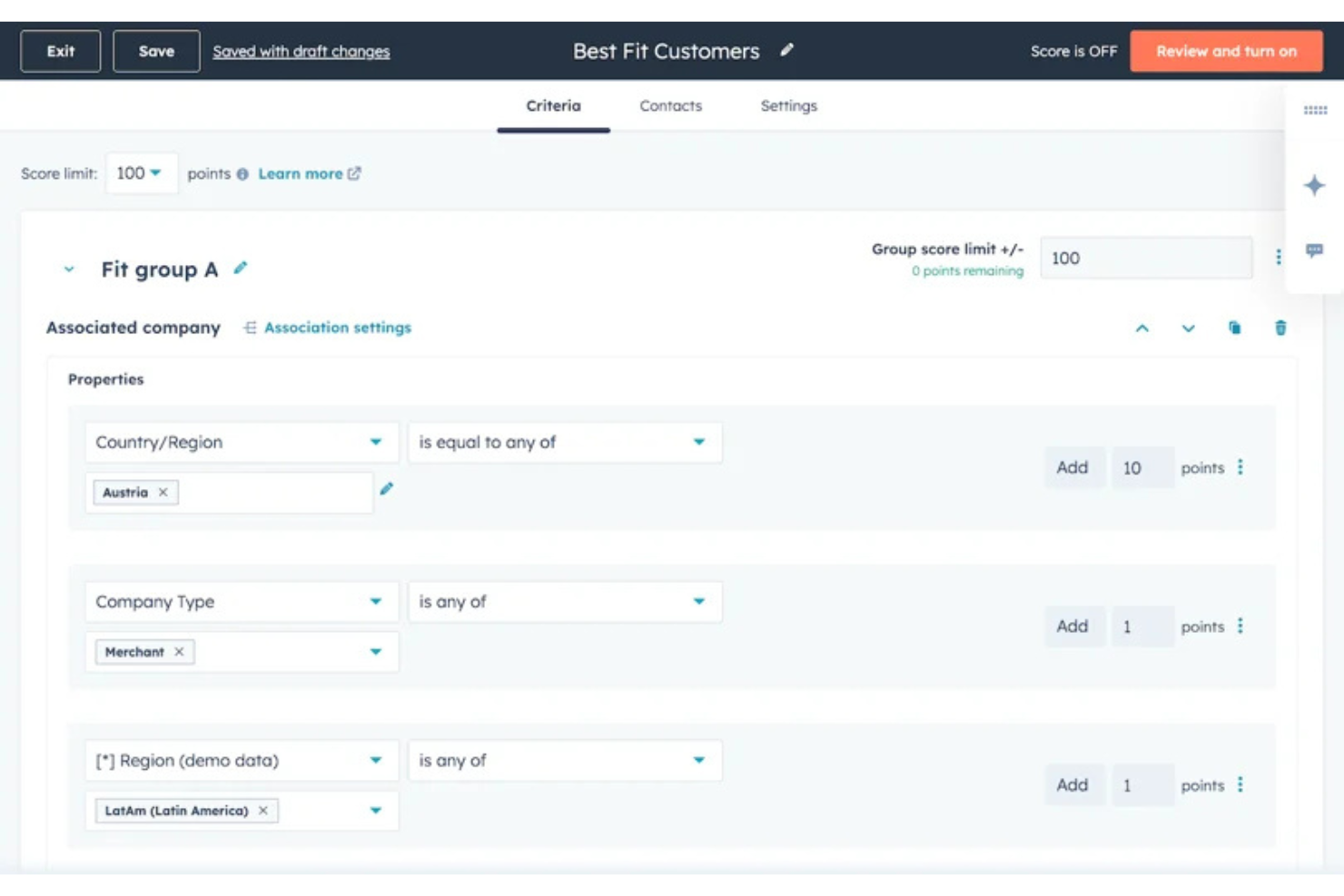 HubSpot screenshot - I 10 migliori software per la valutazione dei lead nel 2026
