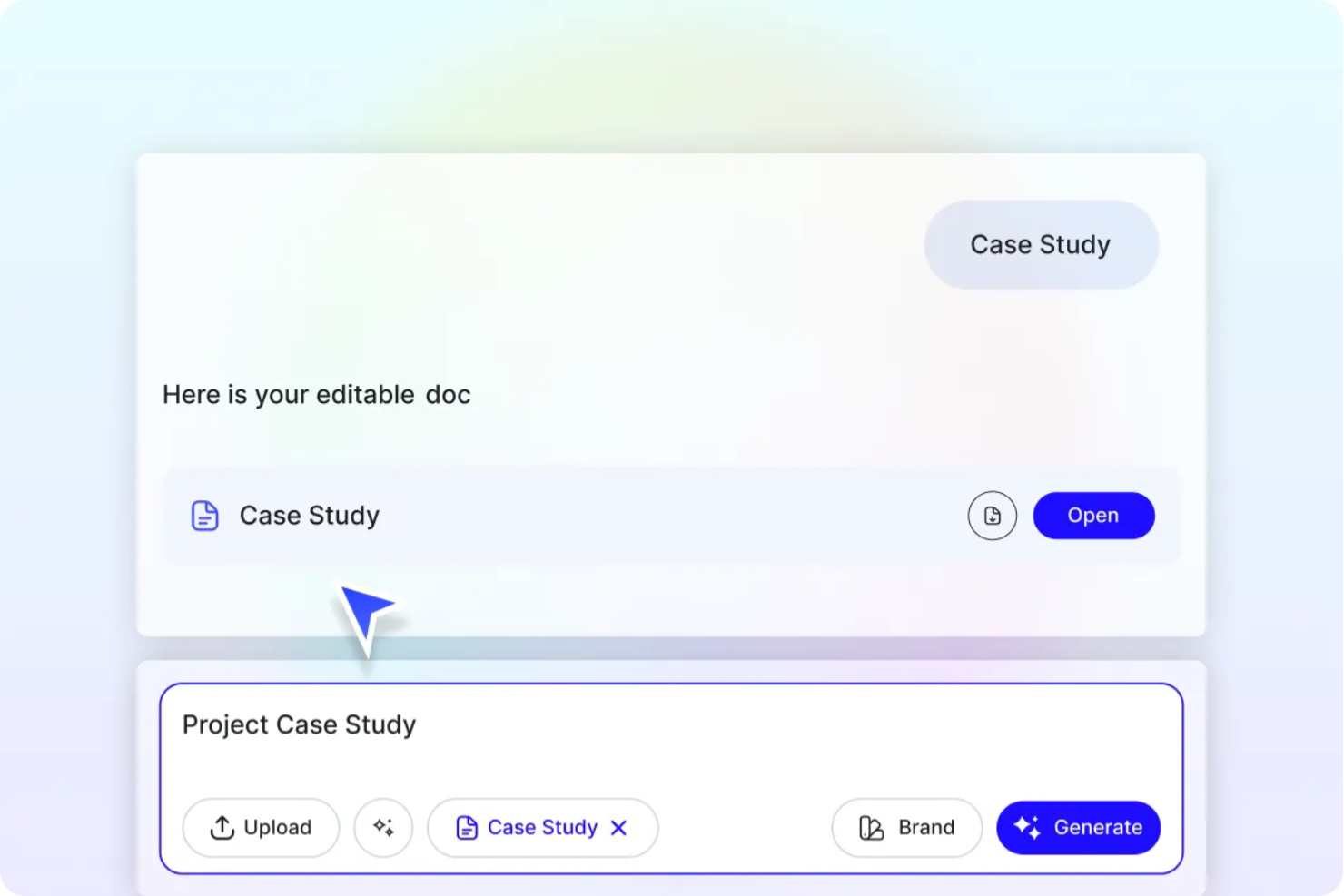 Template.net screenshot - 10 Mejores Generadores de Casos de Estudio con IA en 2026