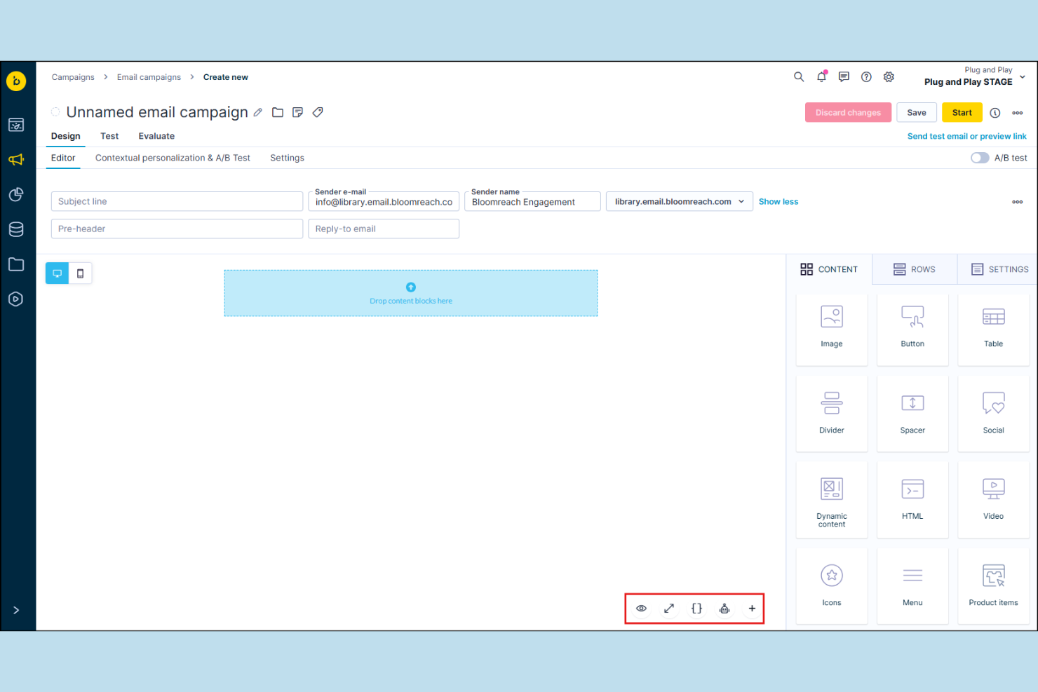 Bloomreach screenshot - 18 migliori software per la personalizzazione delle email nel 2026
