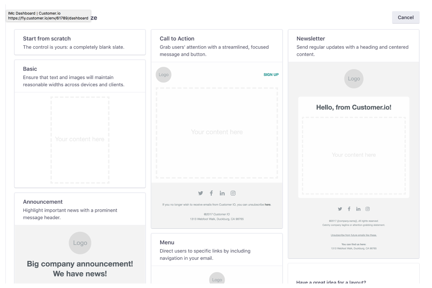 Customer.io screenshot - 10 Mejores Herramientas de Automatización de Marketing de Contenidos para 2026