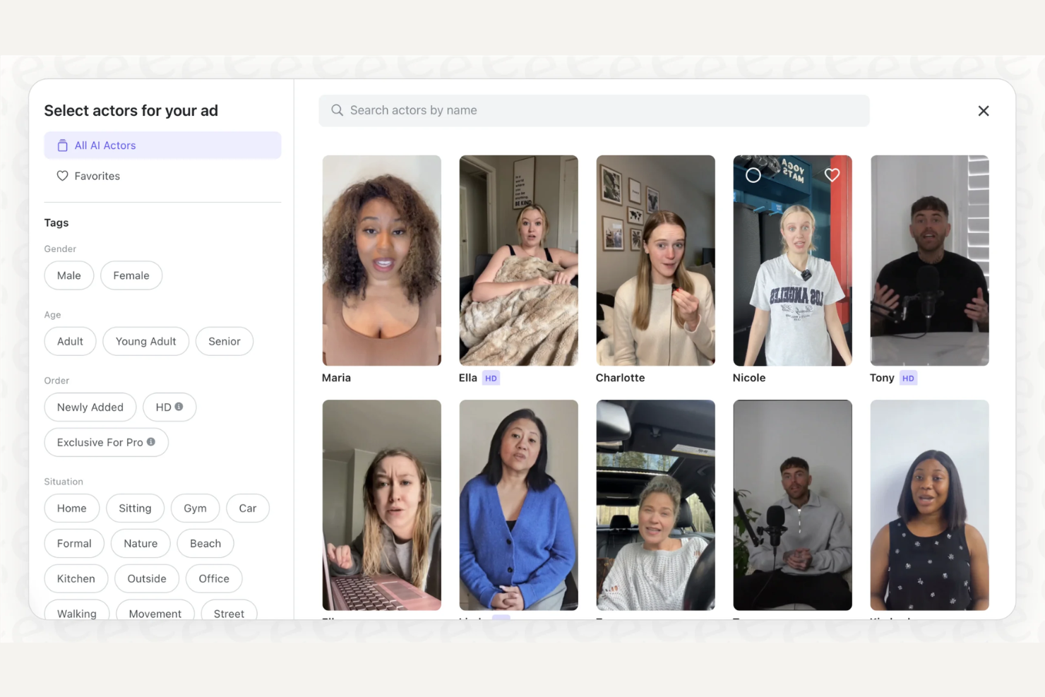 Arcads screenshot - 10 mejores herramientas de publicidad con IA en 2026