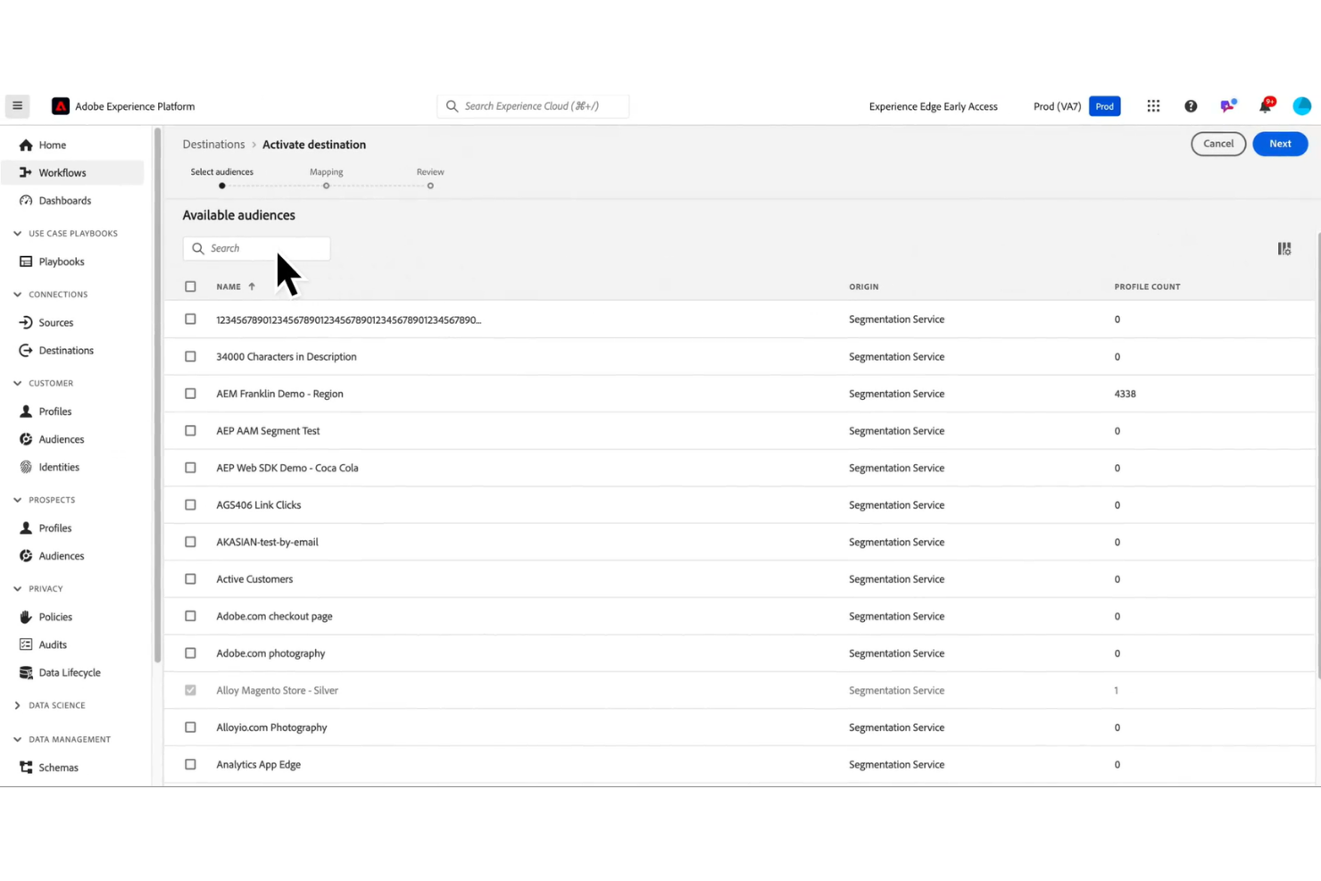Adobe Target screenshot - Las 20 mejores herramientas de personalización con IA en 2026