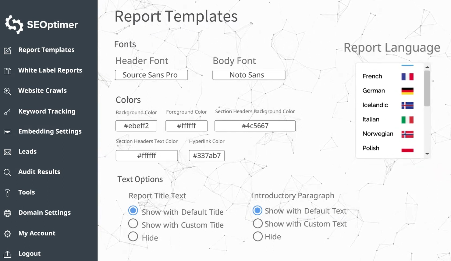 SEOptimer screenshot - 10 migliori piattaforme di SEO basate sull’IA recensite nel 2026