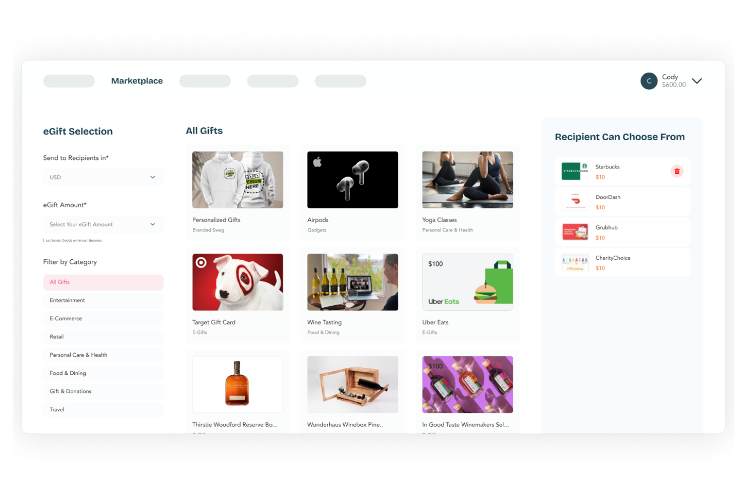 Sendoso screenshot - 10 Mejores Herramientas de Marketing Directo por Correo Con IA en 2026