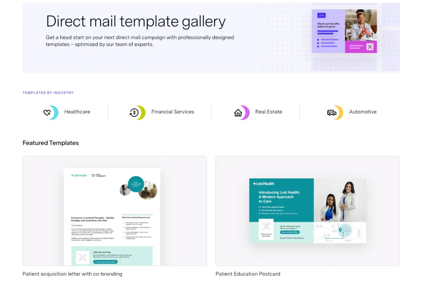 Lob screenshot - 10 Mejores Herramientas de Marketing Directo por Correo Con IA en 2026