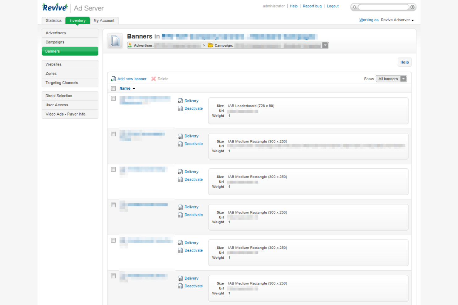 Revive Adserver screenshot - 10 Mejores Programas de Publicidad Elegidos para 2026