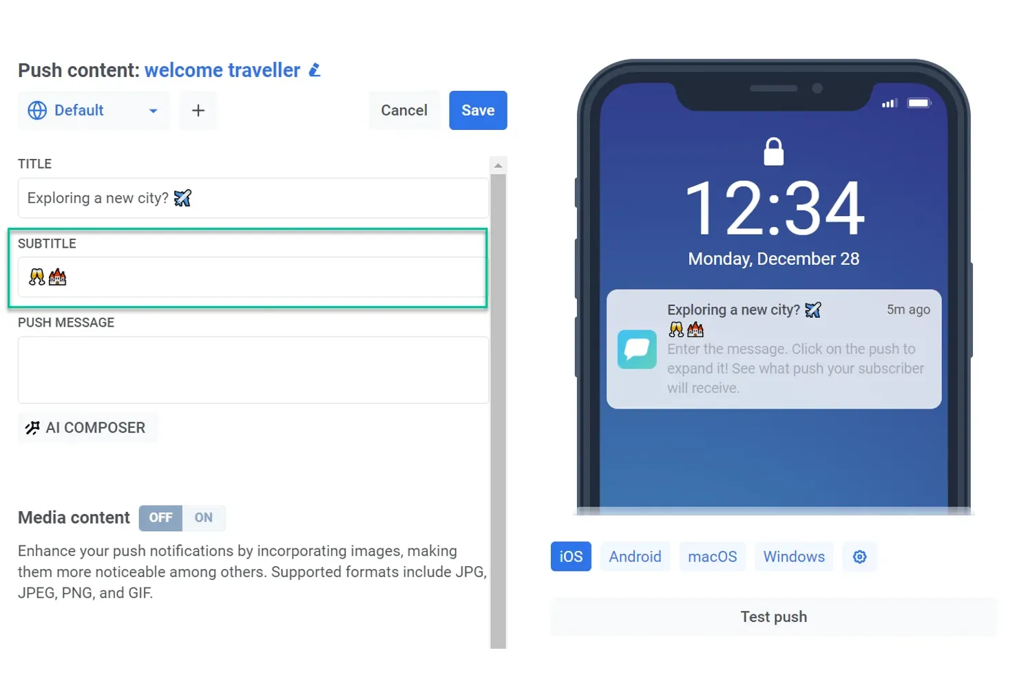 Pushwoosh screenshot - 10 Migliori Servizi per Notifiche Push per il 2026