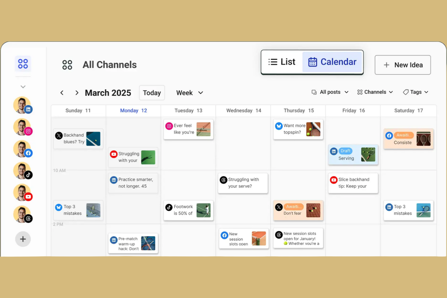 Buffer screenshot - 10 Mejores Herramientas de Instagram para 2026