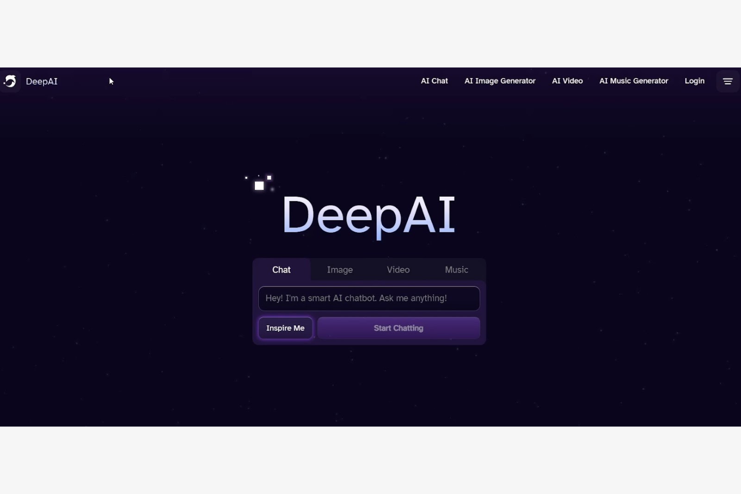DeepAI screenshot - 10 Migliori Software di Scrittura AI Gratuiti Recensiti nel 2026