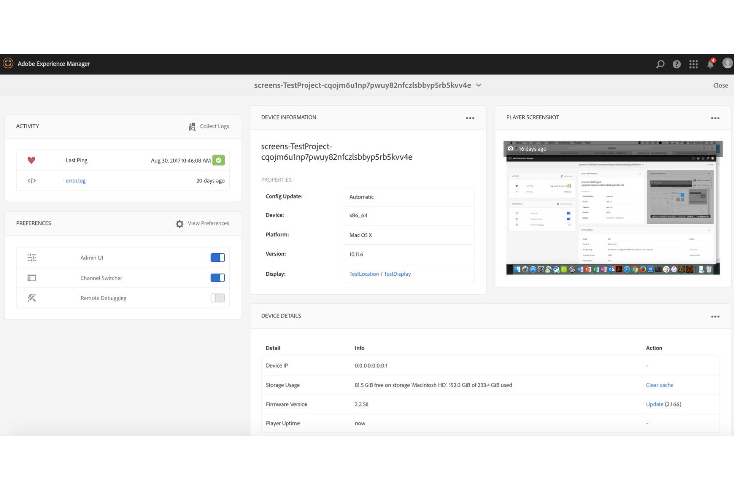 Adobe Experience Manager screenshot - 10 migliori piattaforme di gestione dei contenuti AI nel 2026