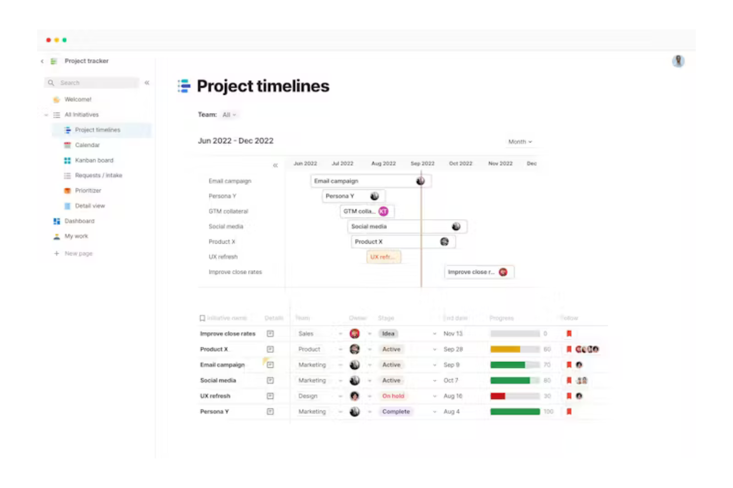 Coda screenshot - 10 alternativas a Confluence para 2026