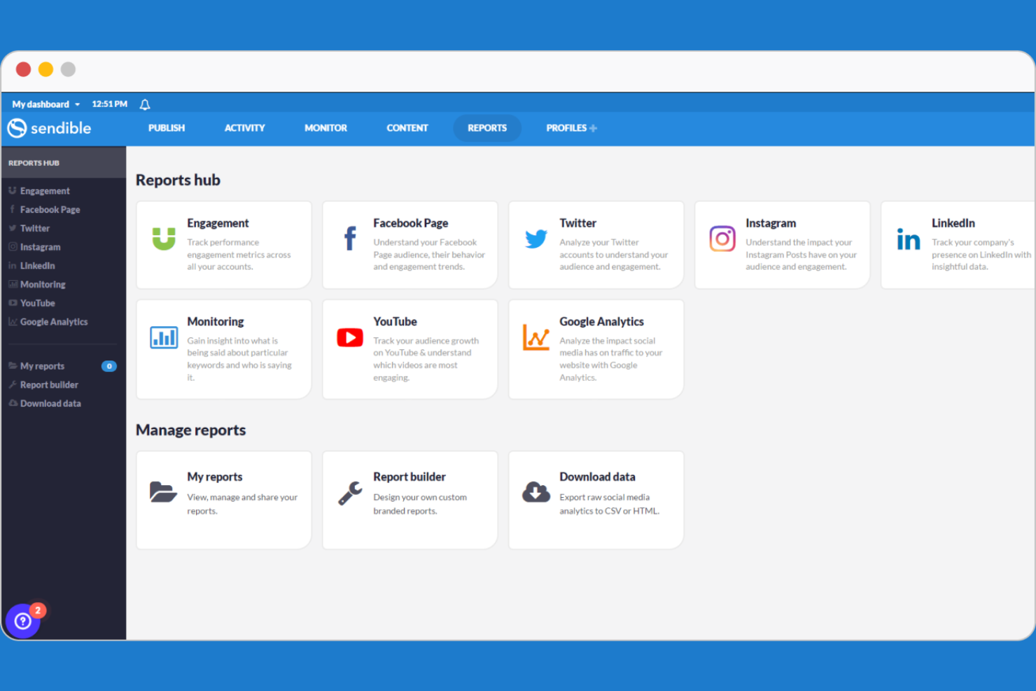 Sendible screenshot - 14 Strumenti di Automazione dei Social Media per il 2026