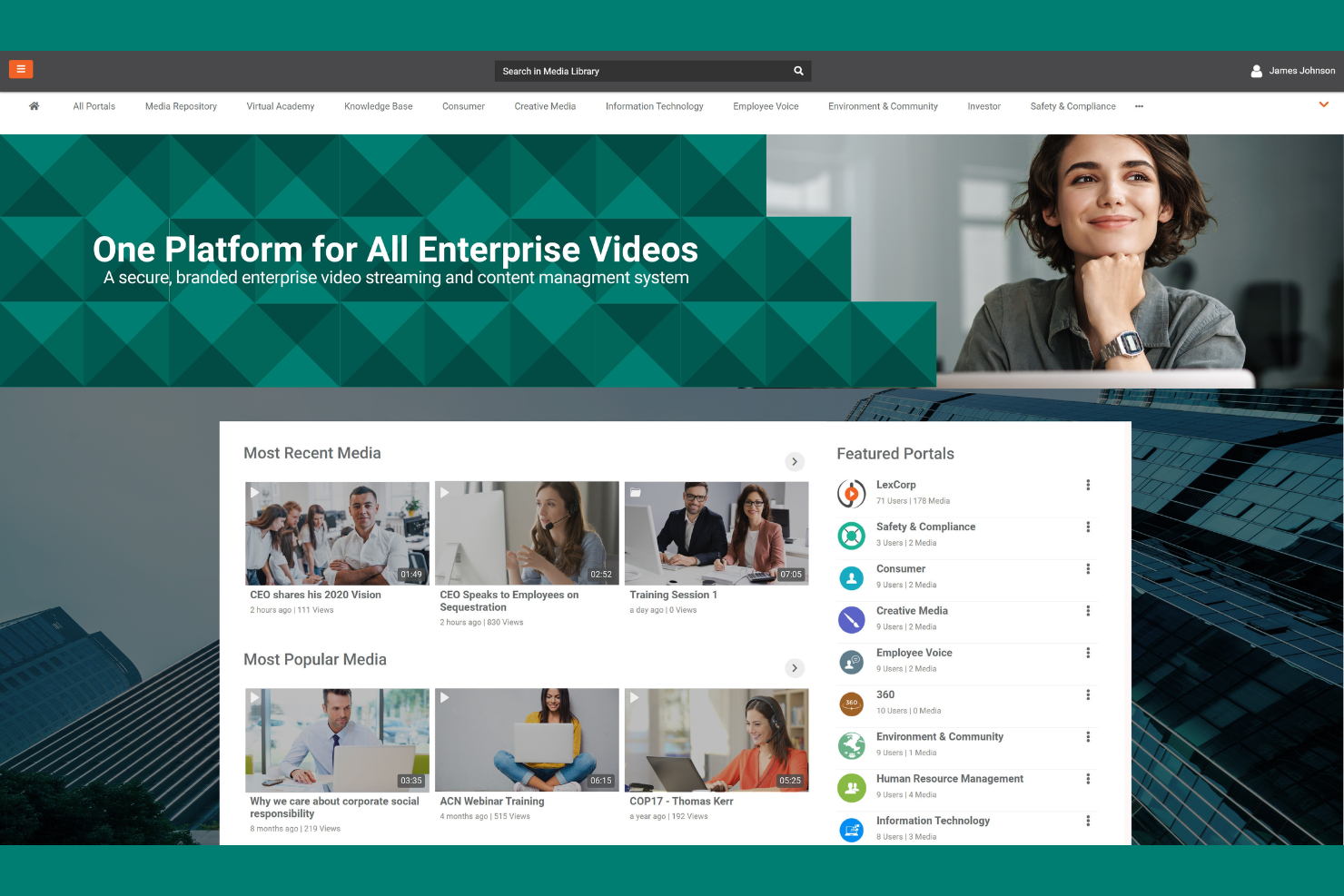 VIDIZMO screenshot - 24 Piattaforme di Hosting Video per il 2026