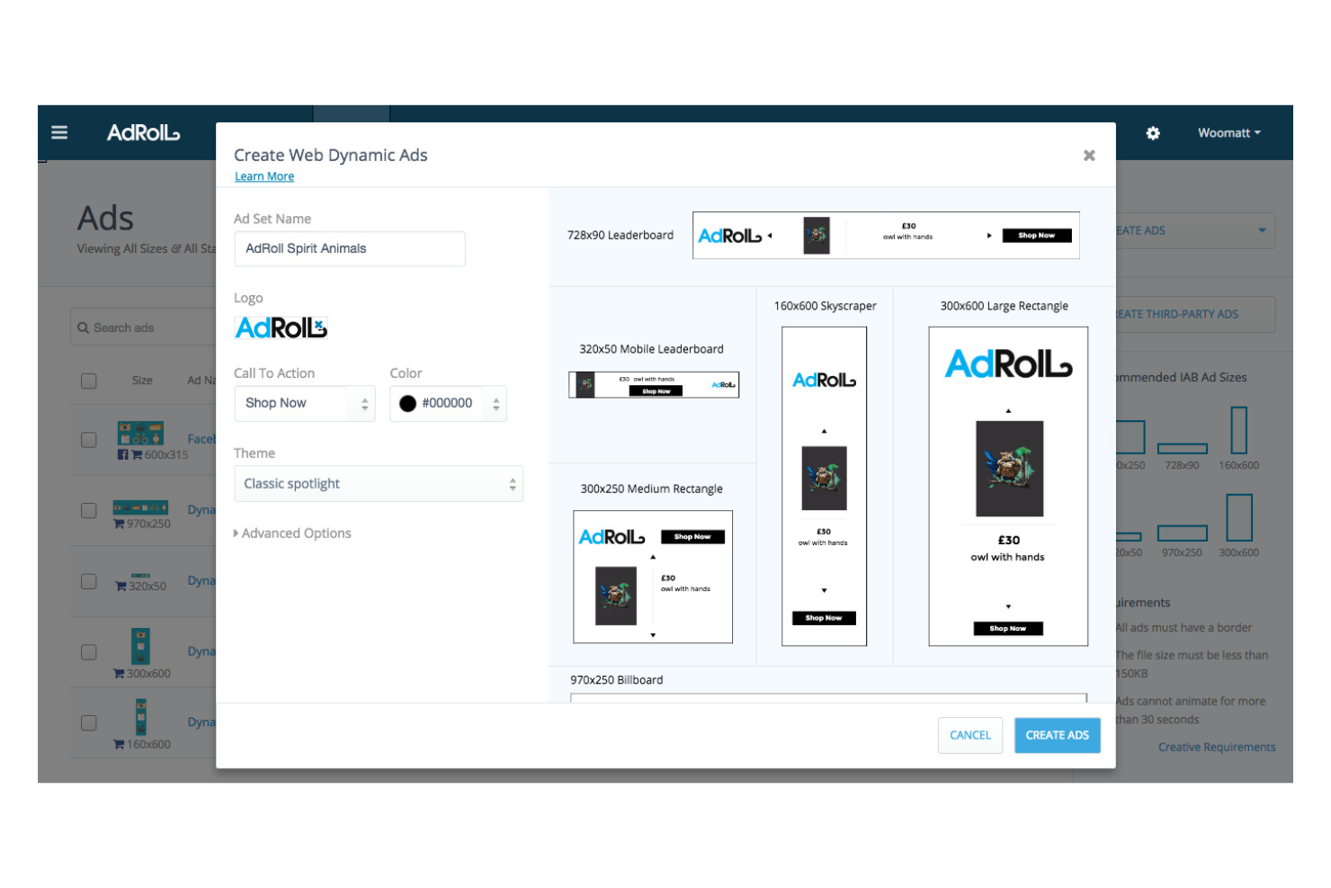 AdRoll screenshot - 10 Herramientas de Martech Elegidas para 2026 para Impulsar tu Estrategia de Marketing