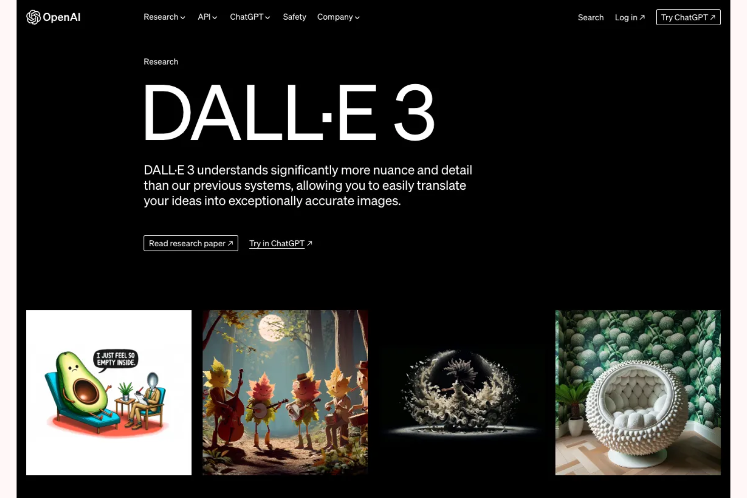 Dall-E screenshot - 10 Migliori Strumenti AI Gratuiti per la Creazione di Contenuti nel 2026