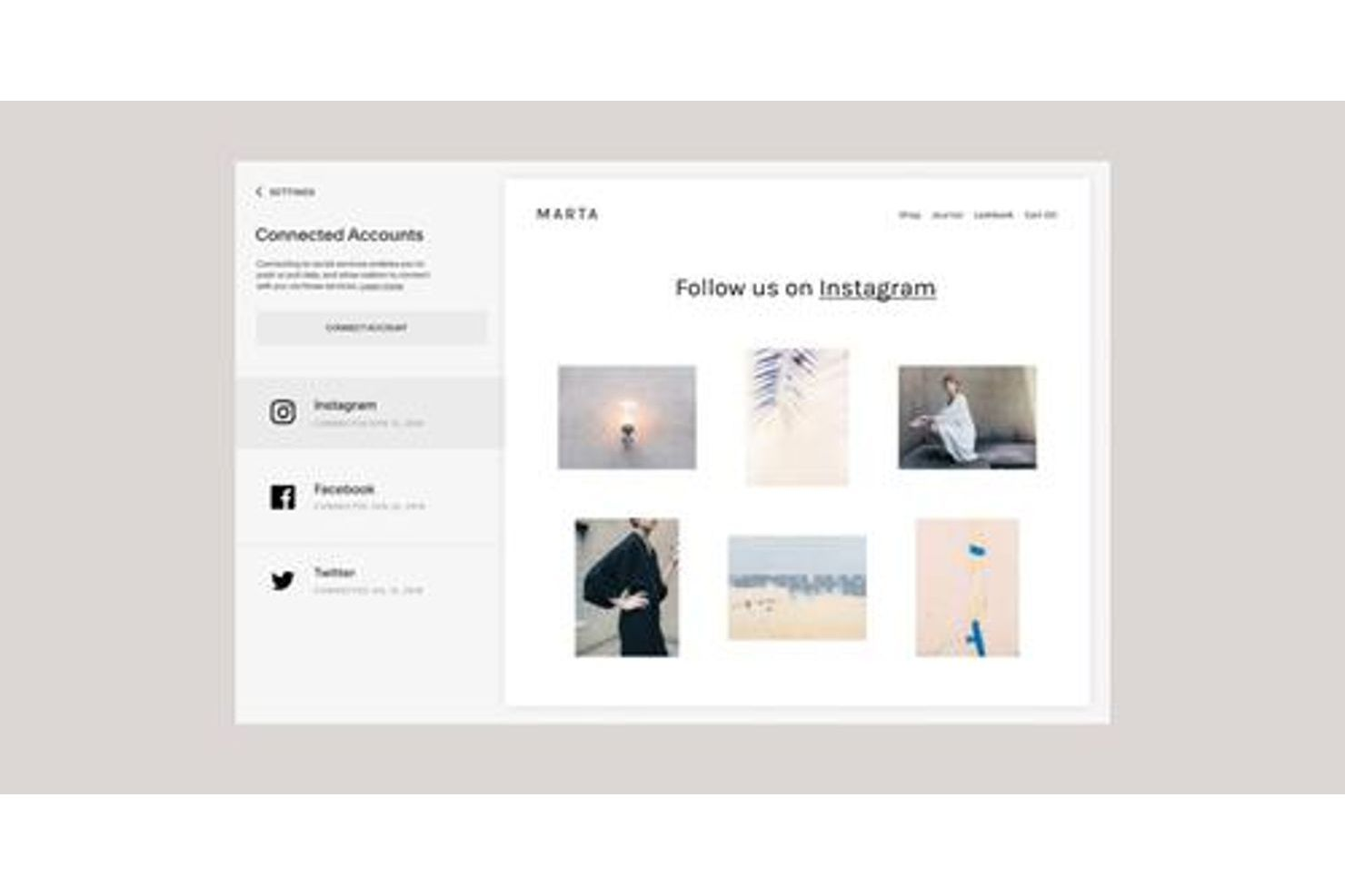 Squarespace screenshot - 10 mejores alternativas a Webflow seleccionadas para 2026