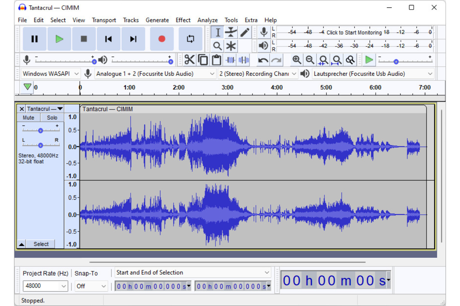 Audacity screenshot - 10 Migliori Soluzioni per Editare Podcast Recensite nel 2026