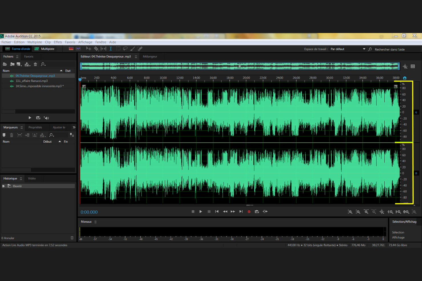 Adobe Audition screenshot - 10 Migliori Soluzioni per Editare Podcast Recensite nel 2026