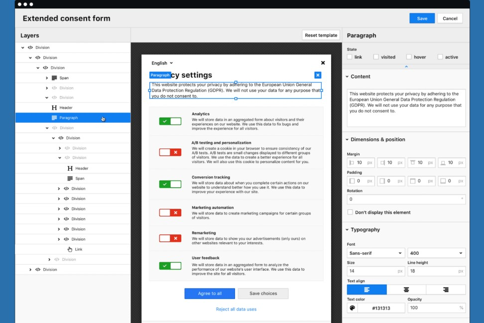 Piwik PRO screenshot - Le 10 migliori piattaforme di gestione del consenso recensite nel 2026