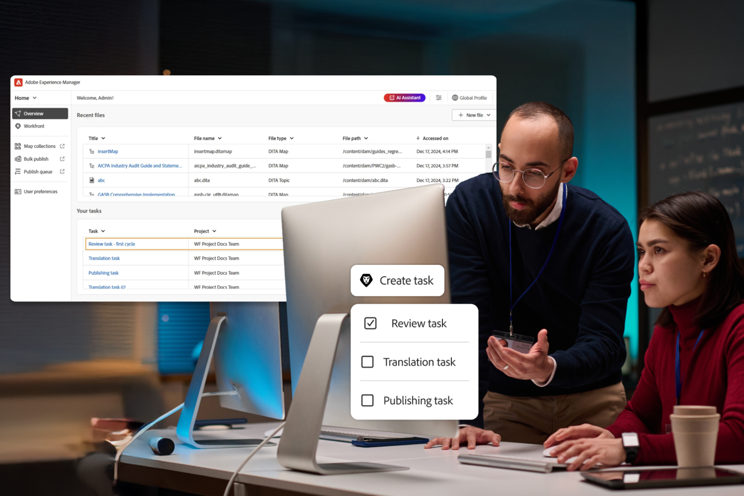 Adobe Experience Manager screenshot - 9 Mejores CMS Headless Revisados en 2026