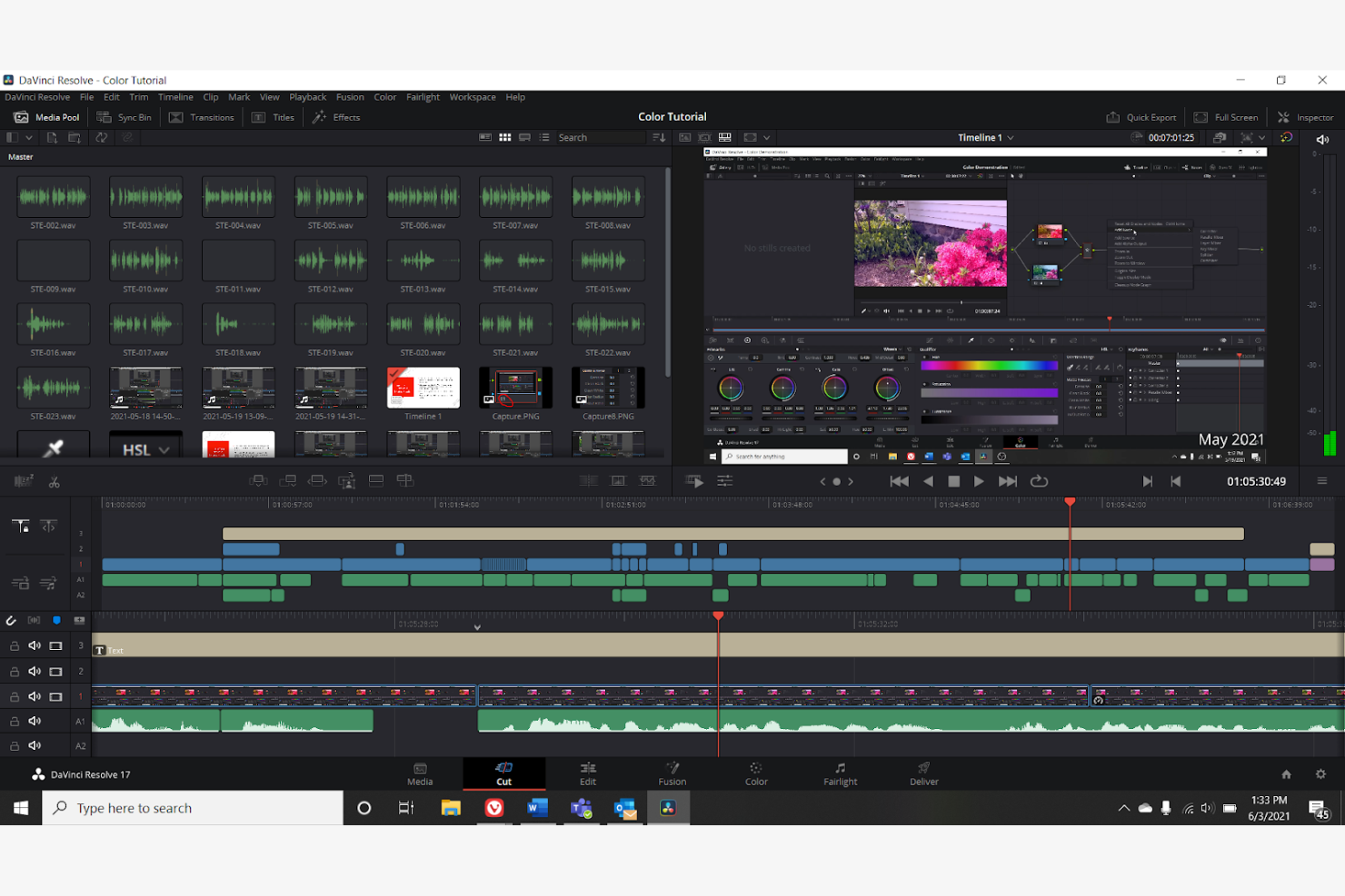 Davinci Resolve screenshot - 1 Mejores Programas Gratuitos de Edición de Video Revisados en 2026