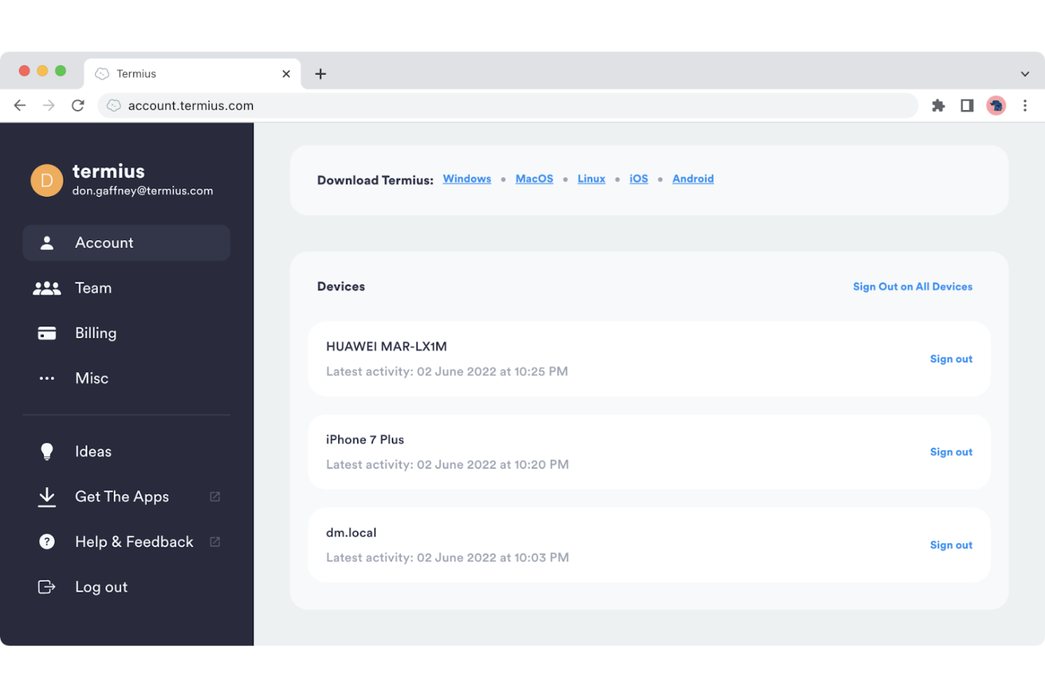 Terminus screenshot - 10 migliori alternative a Demandbase esaminate nel 2026
