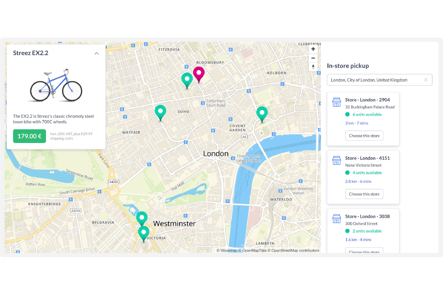 Woosmap screenshot - 10 Mejores Software de Marketing de Proximidad Analizados en 2026