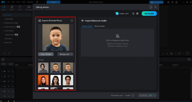 PowerDirector screenshot - 10 Migliori Generatori di Video AI Recensite nel 2026
