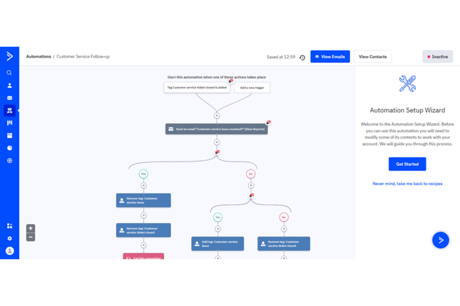 ActiveCampaign screenshot - Le 10 migliori alternative a Klaviyo recensite nel 2026