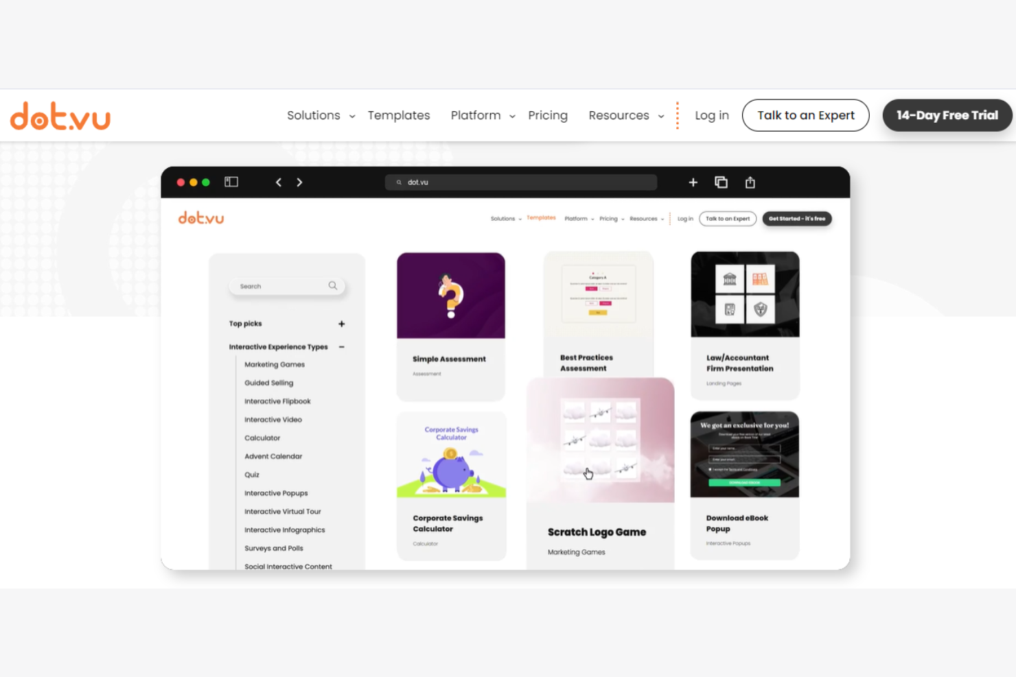 Dot.vu screenshot - 10 Migliori alternative a Buzzsumo recensite nel 2026