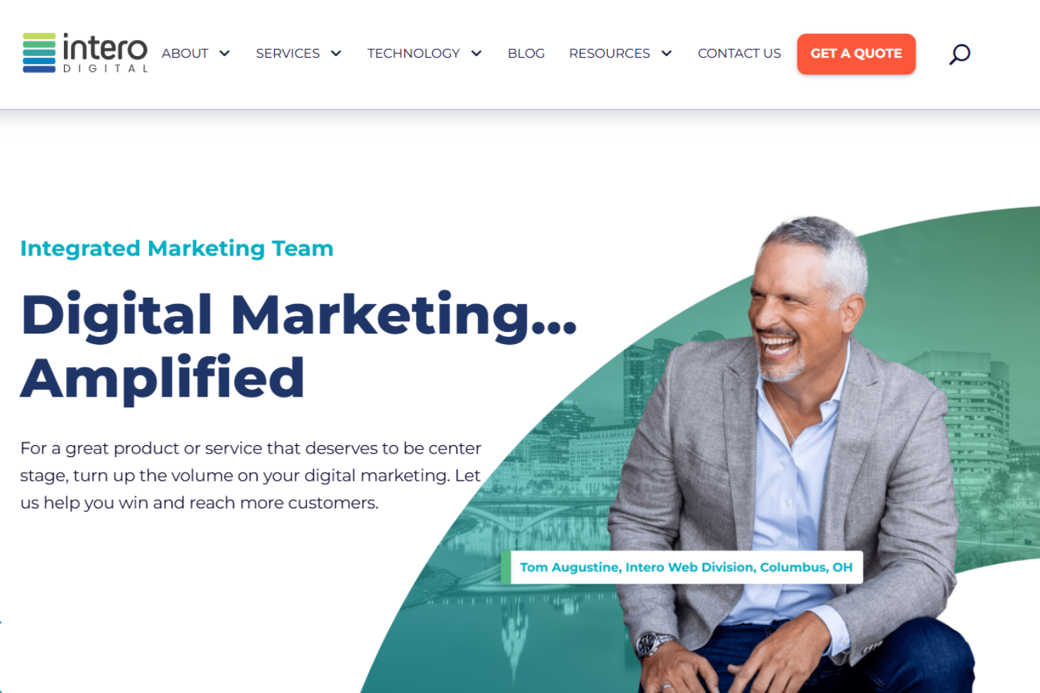 Intero Digital screenshot - 10 Migliori Agenzie di Content Marketing SaaS Recensite nel 2026