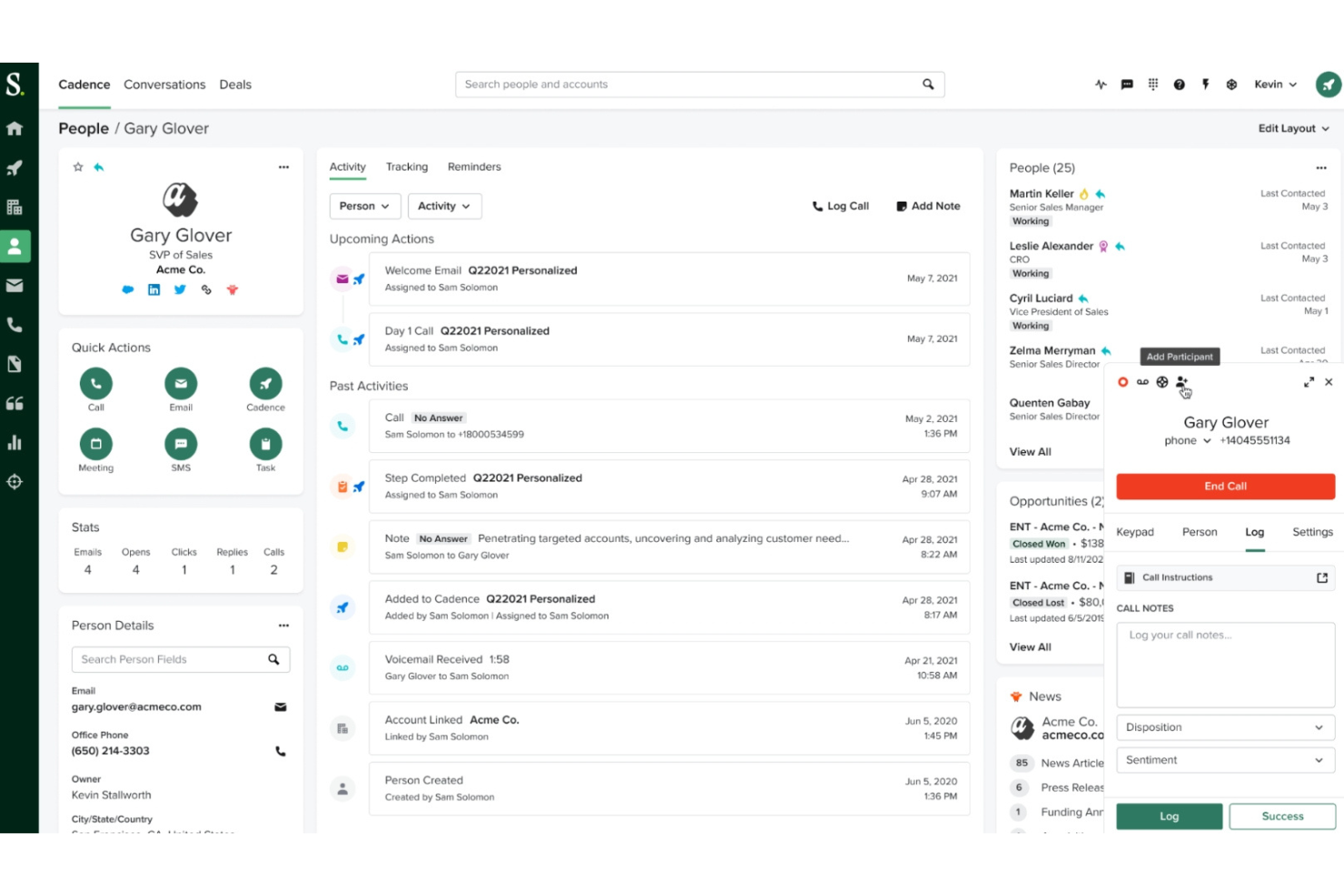 Salesoft screenshot - 10 Migliori Software per Email Marketing a Freddo Recensiti nel 2026