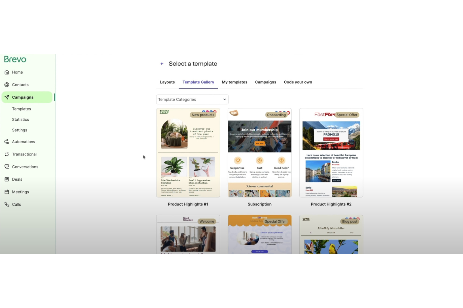 Brevo screenshot - 10 Migliori Software per Email Marketing a Freddo Recensiti nel 2026