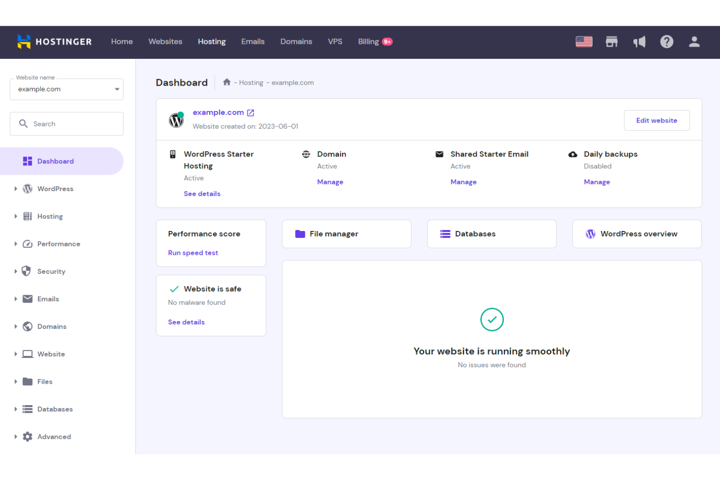 Hostinger Reach screenshot - 10 Mejores Alternativas a WordPress Analizadas en 2026