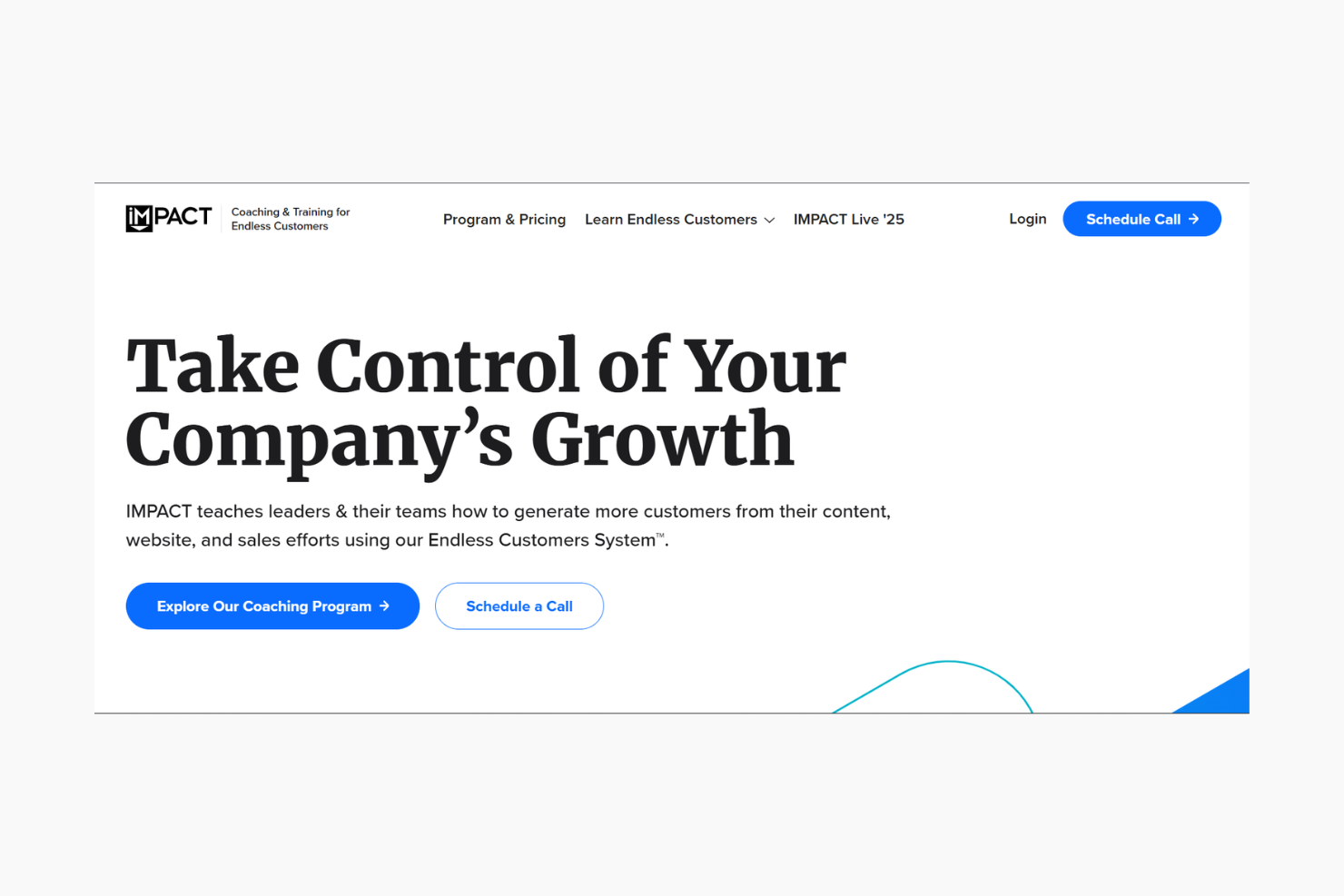 iMPACT Plus screenshot - 10 Migliori Agenzie di Marketing SEO Recensite nel 2026