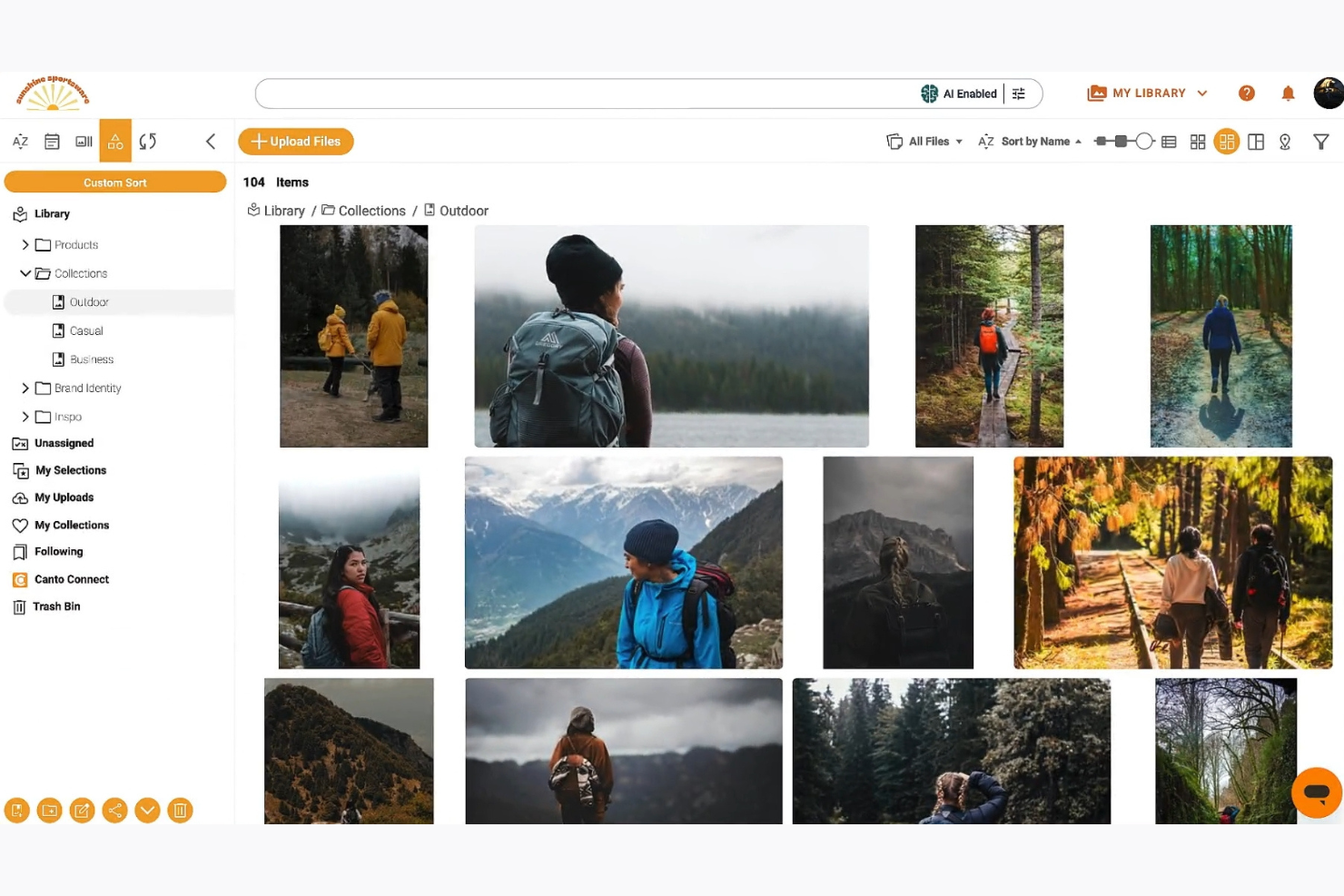 Canto screenshot - 10 Migliori Software di Content Marketing B2B Recensiti nel 2026