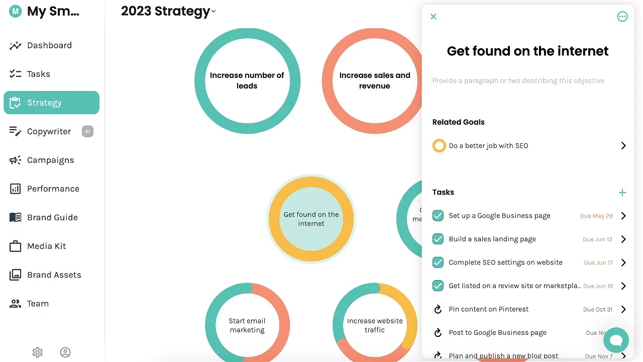 Enji screenshot - 10 Migliori Software di Content Marketing B2B Recensiti nel 2026