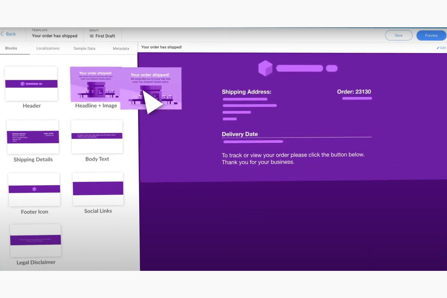 Dyspatch screenshot - 10 Mejores Constructores de Correos Electrónicos con Arrastrar y Soltar Analizados en 2026
