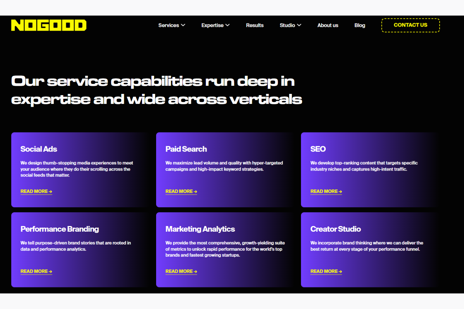 NoGood screenshot - 10 servizi di generazione di lead SaaS B2B recensiti nel 2026