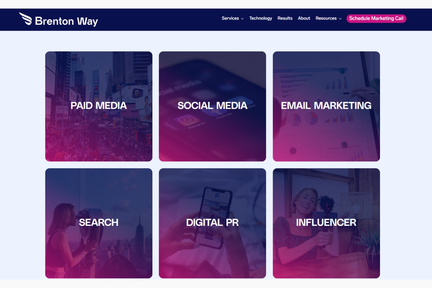 Brenton Way screenshot - 10 Mejores Agencias de Marketing por Correo Electrónico Evaluadas en 2026