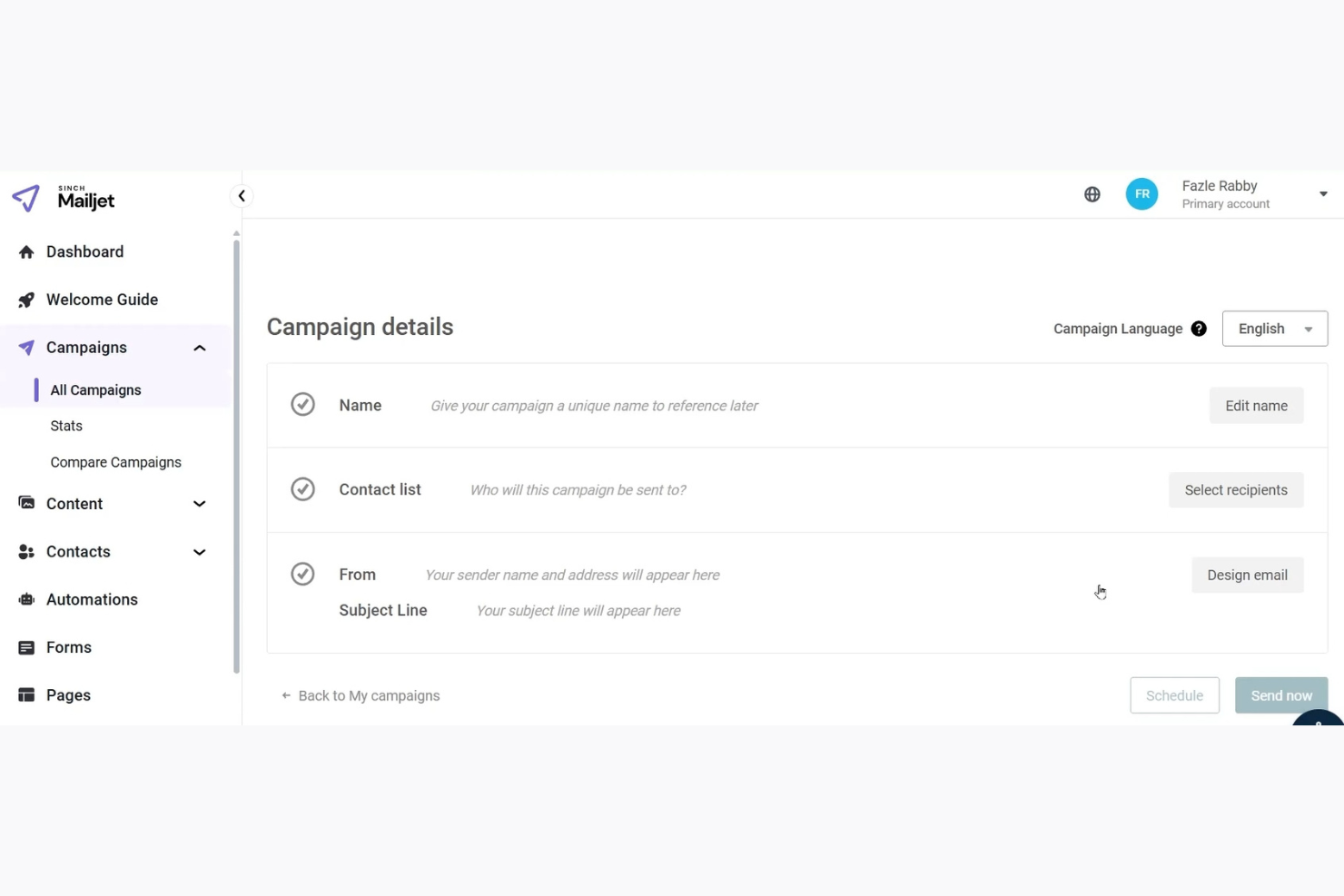 Mailjet screenshot - 10 Migliori Soluzioni per Email Transazionali Recensite nel 2026