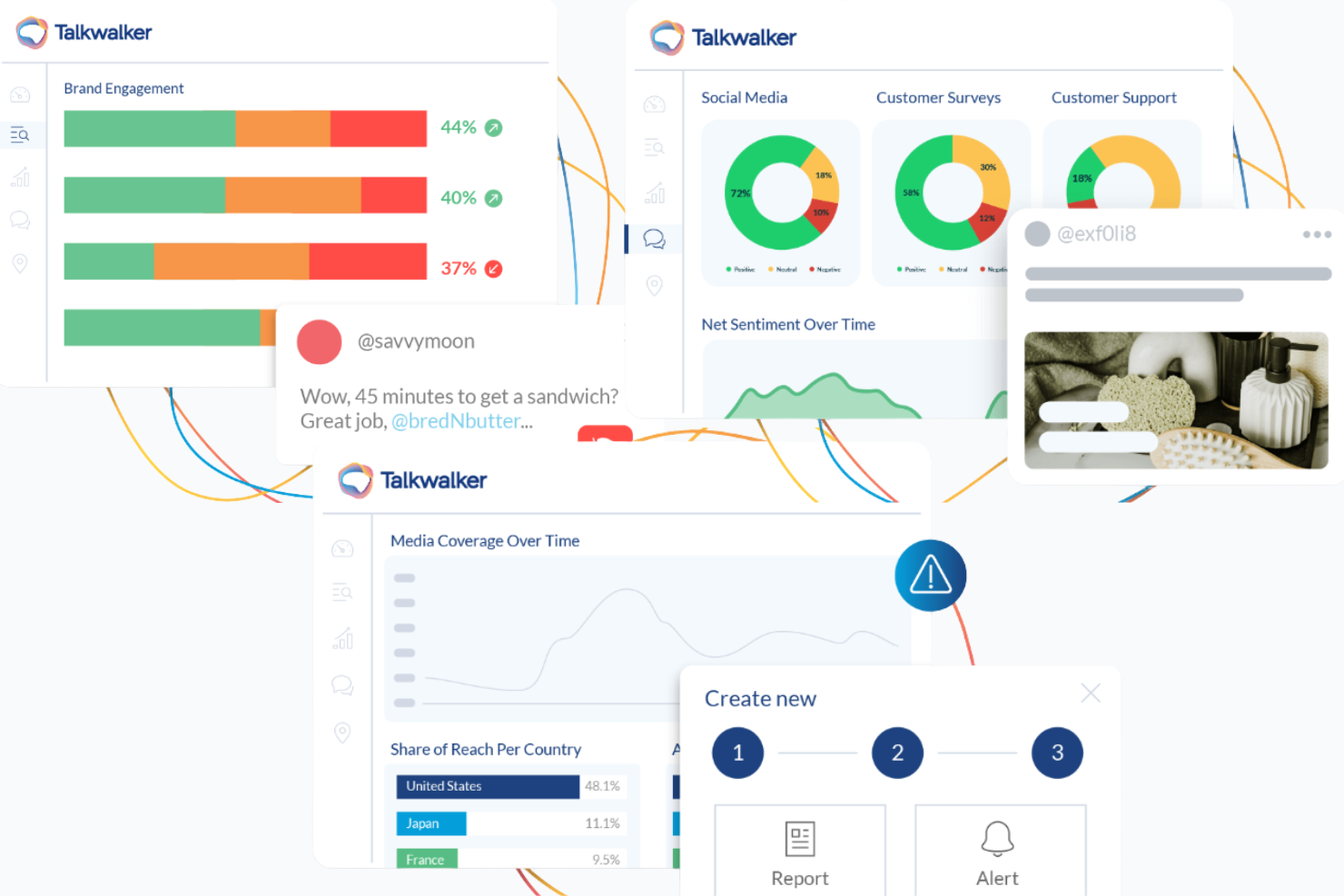 Talkwalker screenshot - I 10 migliori strumenti di gestione della reputazione sui social media nel 2026